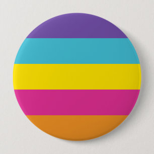 Gender Nonbinary Pride Flag 4 Inch Round Button