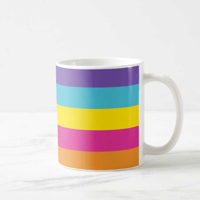 Gender Nonbinary Pride Flag Coffee Mug (Right)