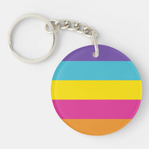 Gender Nonbinary Pride Flag Keychain