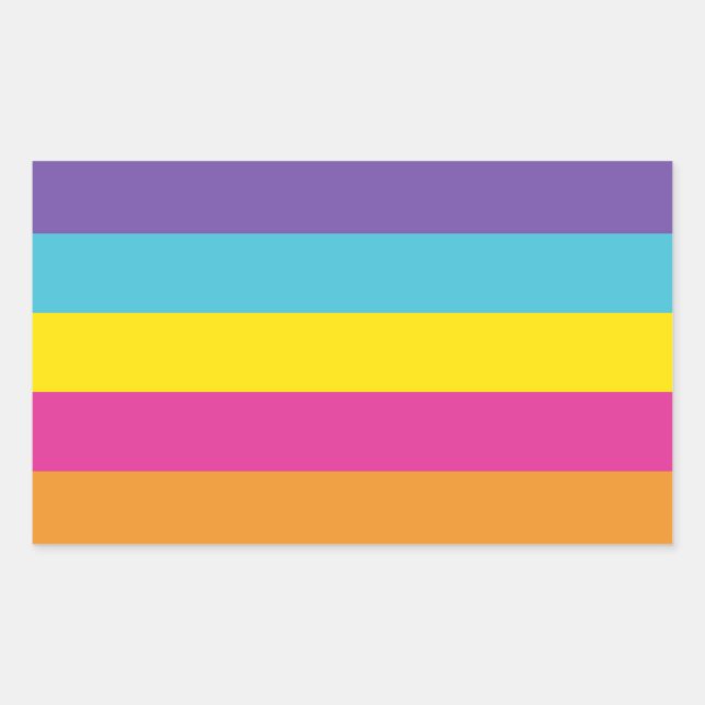 Gender Nonbinary Pride Sticker (Front)