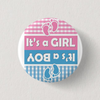 Gender Poll 1 Inch Round Button