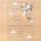 Gender Reveal Acrylic Invitation
