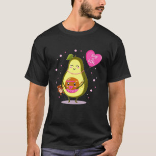 Gender Reveal Avocado Mom Avocado Mamacado She Is  T-Shirt