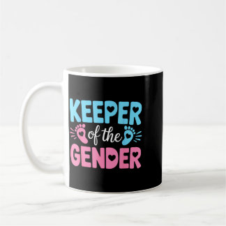 Gender Reveal Baby Announcement Keeper Of The Coffee Mug