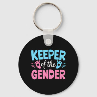 Gender Reveal Baby Announcement Keeper Of The Keychain
