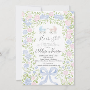 Gender Reveal Baby Shower invitation