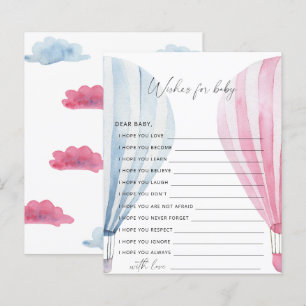 Gender reveal balloons   wishes for baby game