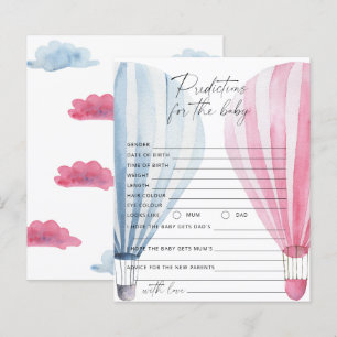 Gender Reveal game - baby predictions and advice