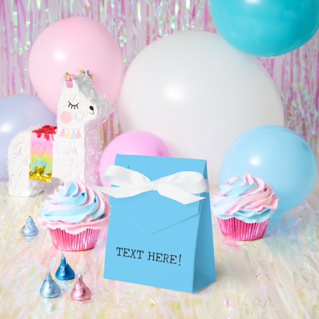Gender reveal gift bag favor box (Party)