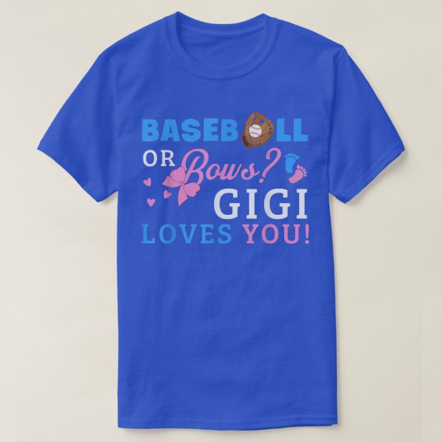Gender Reveal Gigi  T-Shirt (Design Front)