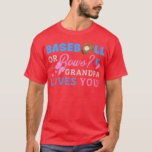 Gender Reveal Grandpa  T-Shirt