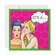 Gender Reveal Invitation