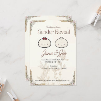 Gender Reveal Invitation