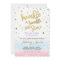Gender reveal invitation Baby shower Stars Moon
