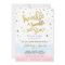 Gender reveal invitation Baby shower Stars Moon