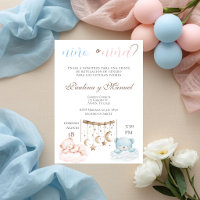 Gender Reveal Invitation Spanish