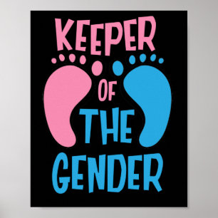 Gender Reveal Keeper of the gender Poster