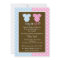 Gender Reveal Party Baby Shower Invitations
