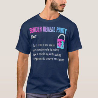 Gender Reveal Party  Gender Reveal  T-Shirt