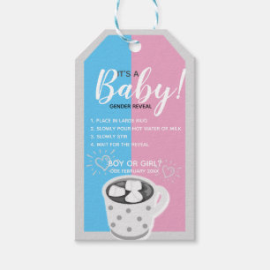Gender Reveal Party    Hot Chocolate Bomb Tag