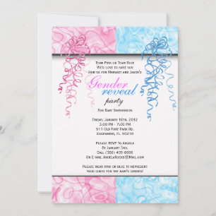 Gender Reveal Party Invitation