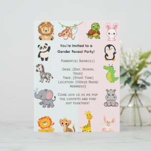 Gender Reveal Party Letterhead