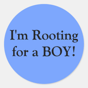 Gender Reveal Party Sticker