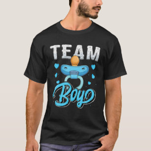 Gender Reveal Party Team Boy Baby Shower Matching T-Shirt