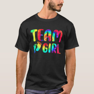 Gender Reveal Party Team Girl Baby Announcement Fu T-Shirt