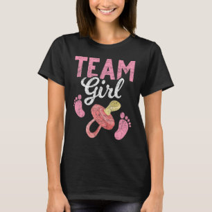 Gender Reveal Party Team Girl Future Parents Gende T-Shirt
