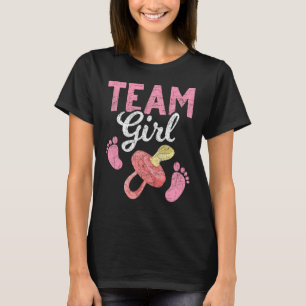Gender Reveal Party Team Girl Future Parents Gende T-Shirt