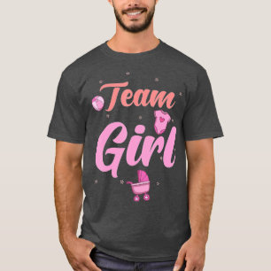 Gender Reveal Party Team Girl T-Shirt