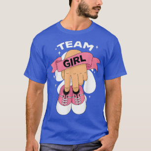 Gender reveal party team girl T-Shirt