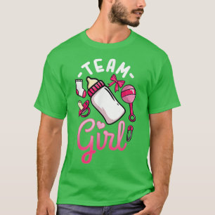 Gender Reveal Party Team Girl  T-Shirt