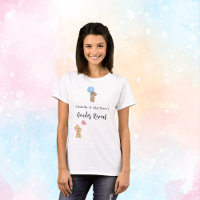 Gender reveal party teddy bear boy girl