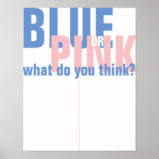 GENDER REVEAL SIGN