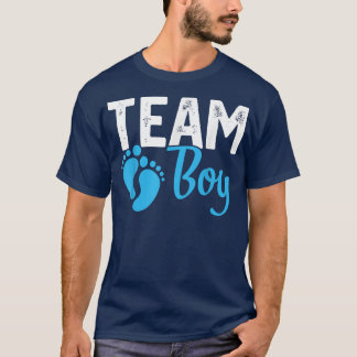 Gender Reveal Team Boy Blue T-Shirt