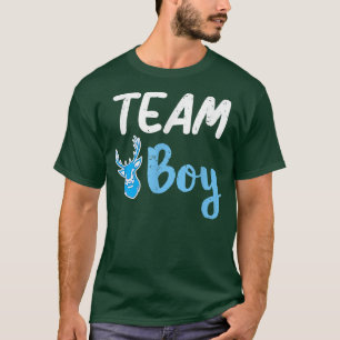 Gender Reveal Team BOY Matching Family Baby Party T-Shirt