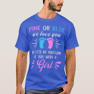 Gender Reveal Team Girl Premium T-Shirt