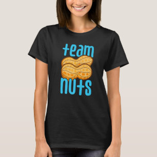 Gender Reveal Team Nuts Boy Matching Family Baby P T-Shirt