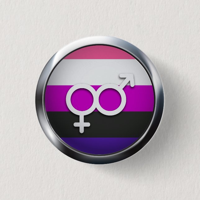 Genderfluid 1 Inch Round Button (Front)
