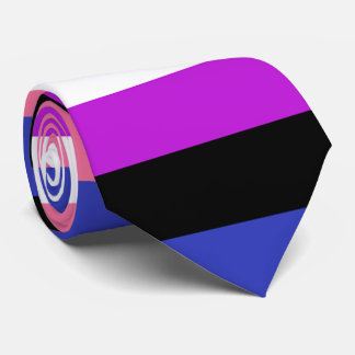 Genderfluid Colours Krawatte Tie