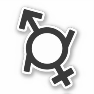 Genderfluid Female and Male Gender Symbol