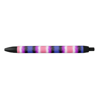 Genderfluid Flag Narrow Strip Pen
