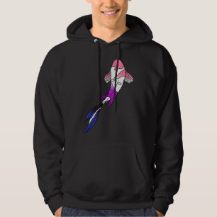 Genderfluid Koi Fish Hoodie