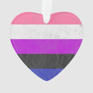 Genderfluid Ornament