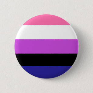 Genderfluid pride 2 inch round button