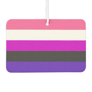 Genderfluid Pride Flag Air Freshener