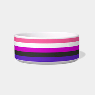 Genderfluid Pride Flag Bowl
