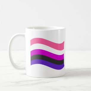 Genderfluid Pride Flag Coffee Mug